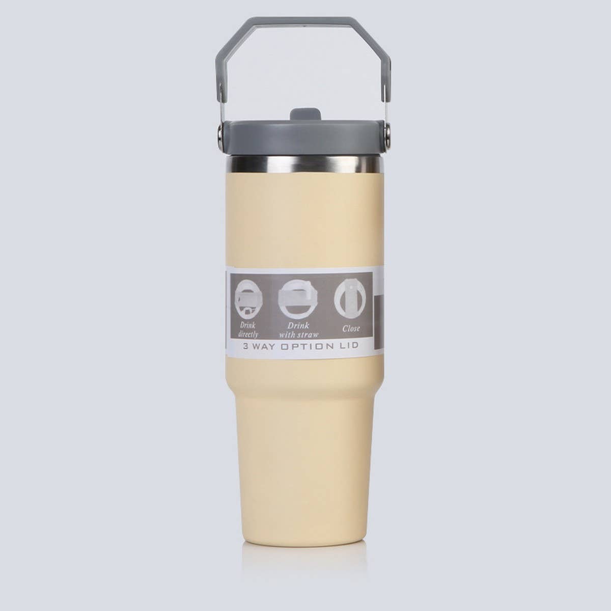 20OZ 30OZ CAR CUP DOUBLE LID STRAW INSULATED MUG_CWMM7918