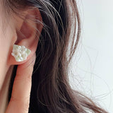 RETRO SWEET FOREST TRIANGLE EARRINGS_CWAJE1712