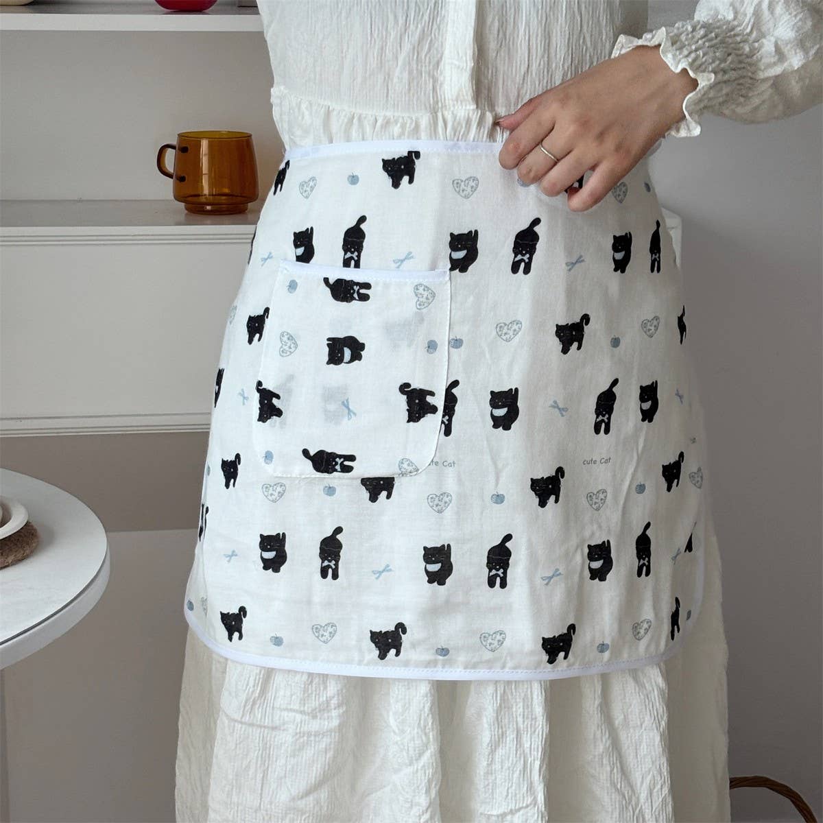 HALF LENGTH WATERPROOF AND OIL PROOF APRON_CWMM5832