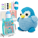 PENGUIN CROCHET DOLL DIY MATERIAL KIT_CWMM1867