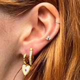 DOPAMINE HEART OPAL STAR CRYSTAL SWEET EARRINGS_CWAJE5061