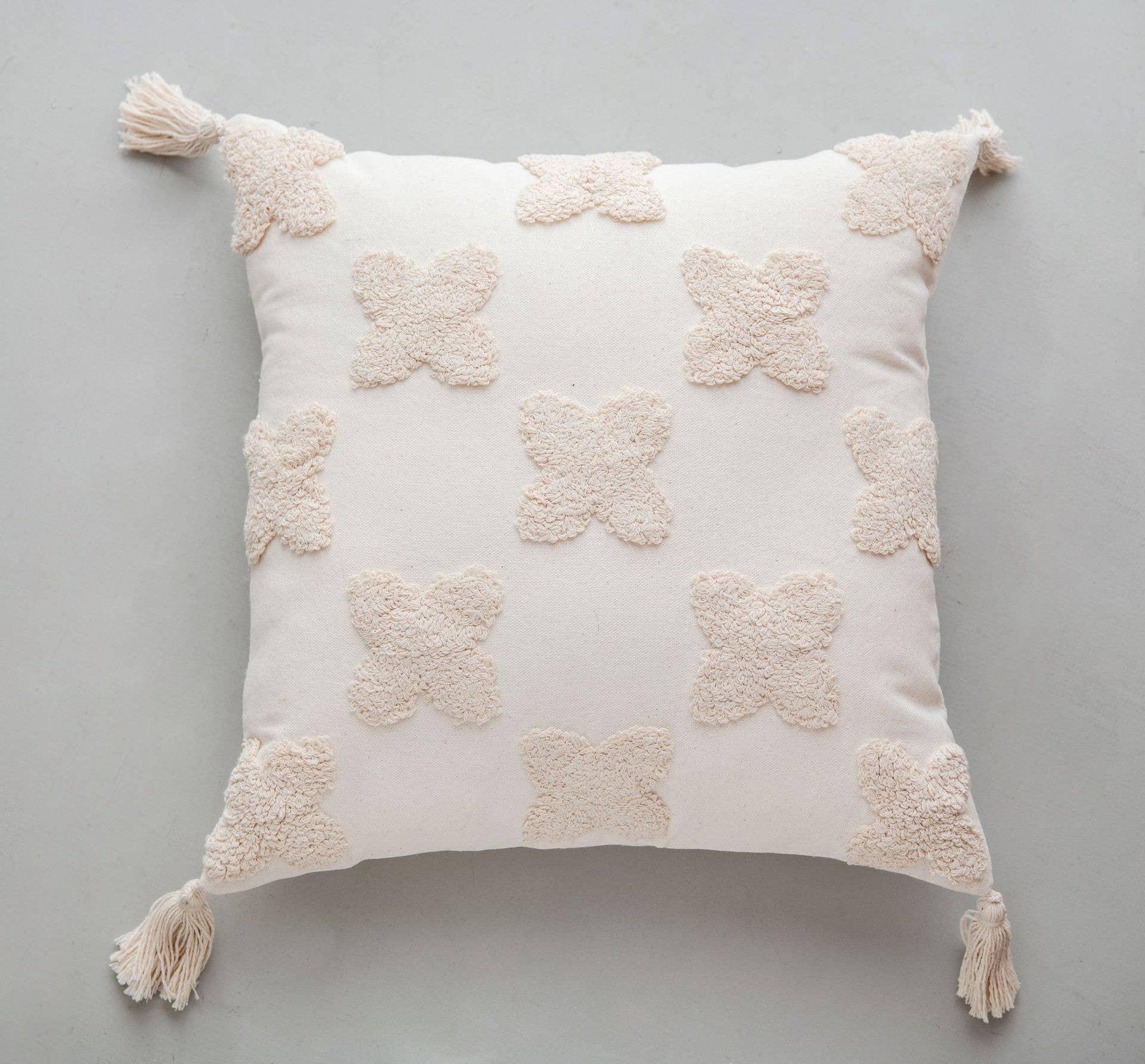 MULTI FLEECE PATTERNED COZY PILLOW COVER_CWMM0034