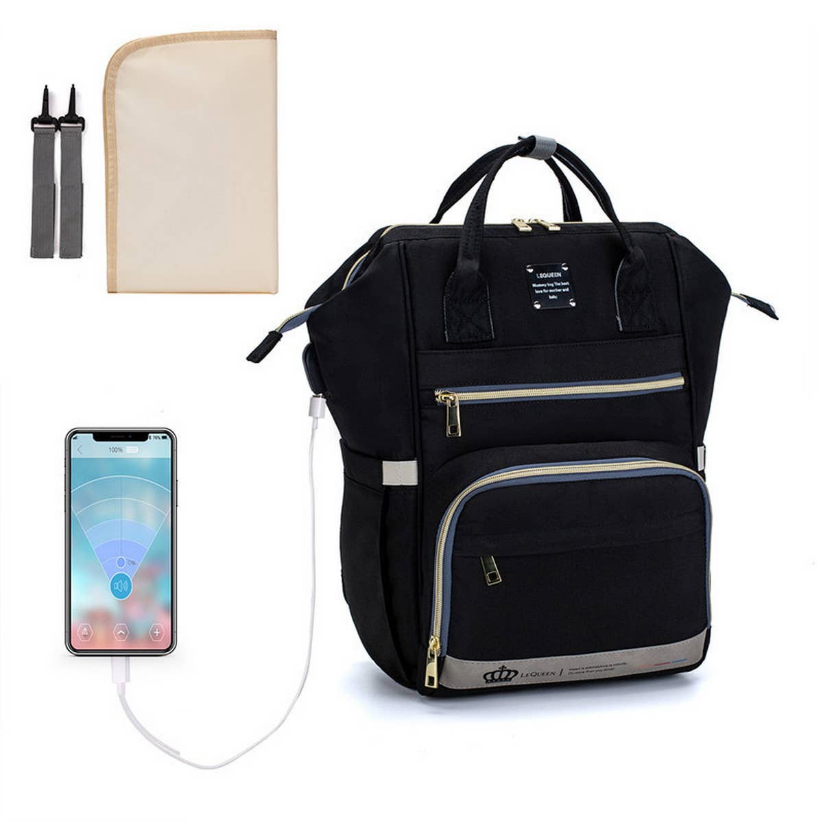 2024 NEW STYLE BACKPACK MOTHER AND BABY BAG_CWAB2231