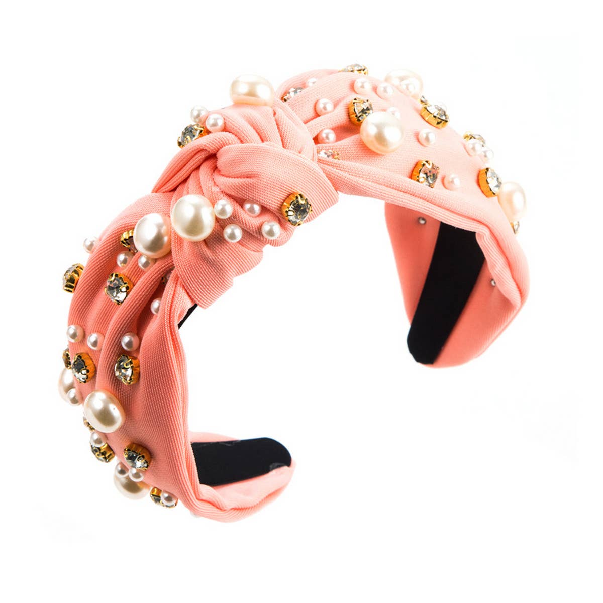 NEW FASHIONABLE WIDE BRIMMED PEARL HAIRBAND_CWAHA0813