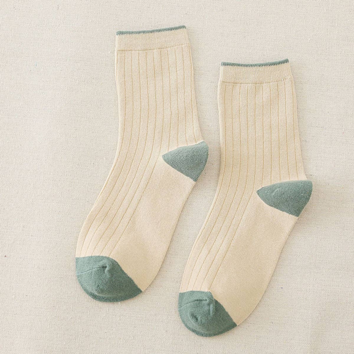Women Solid Color Matching Socks_Cwms0295