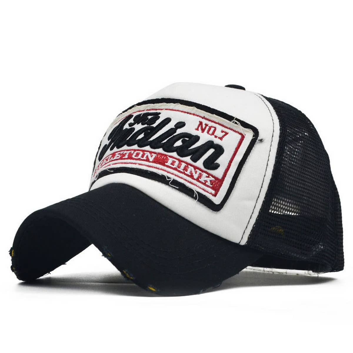 OUTDOOR SUN PROTECTION EMBROIDERED TRUCKER HAT_CWAH1363
