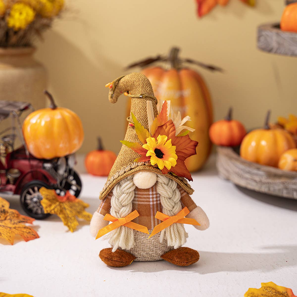 THANKSGIVING FACELESS DOLL DWARF ORNAMENTS_CWMM1755
