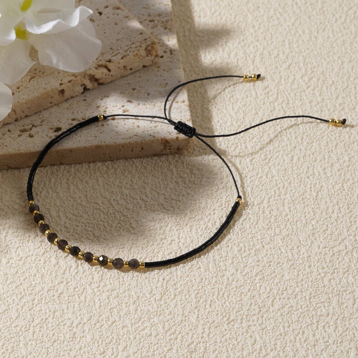 RICE BEAD HAND WOVEN BEADED BRACELET_CWMM3802