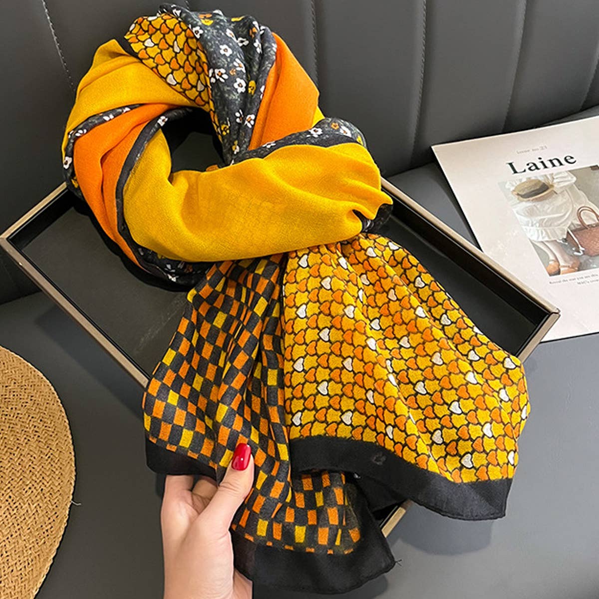 Women New All-Match Thin Shawl Scarf