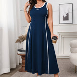ELEGANT SPAGHETTI STRAP WAIST DRESS FOR SUMMER_CWDSD8487