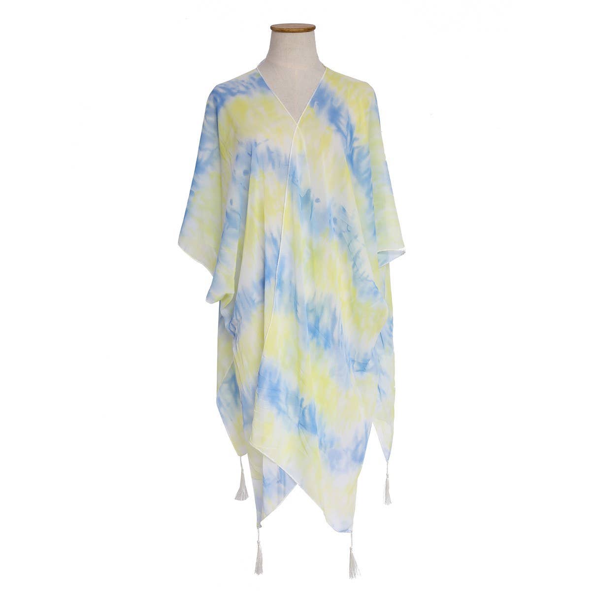 STRIPE PRINT KIMONO FOR WOMENS_CWASC0777