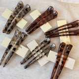 Leopard Hair Clip Large Duckbill Side Bang Pin_Cwaha07770