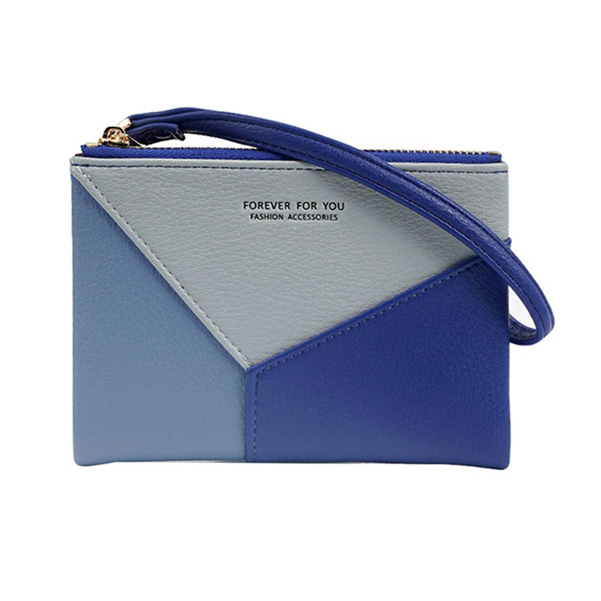 Women Fashion Stitching Color Wallet_Cwab1246