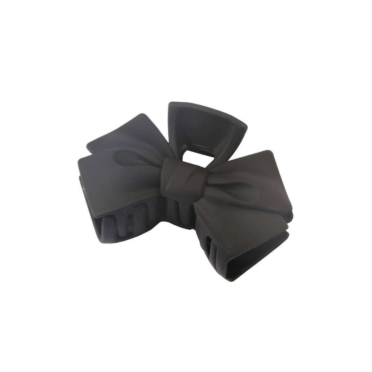 Cwaha07452_Korean Bow Hair Claw Clip For Women Updo