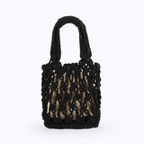 FASHION HOLLOW THICK COTTON ROPE HAND WOVEN BAG_CWAB4687