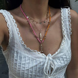 Vintage Tassel Pendant Alloy Multi-Layer Necklace_Cwmm3182
