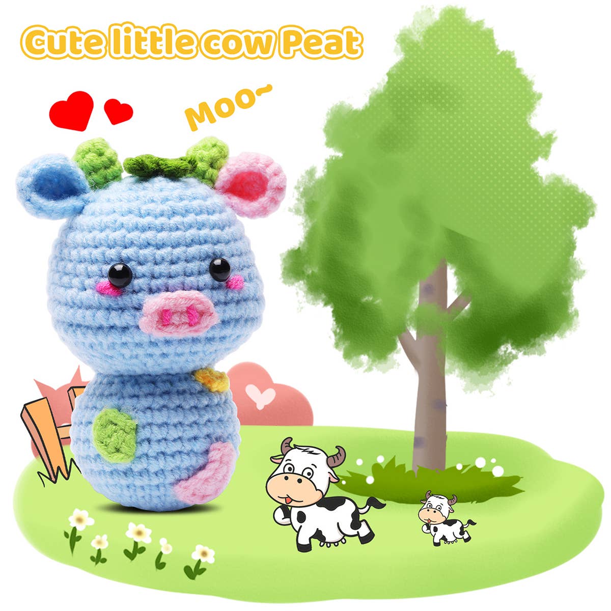 NEW DOLL CROCHET MATERIAL PACKAGE_CWMM0811