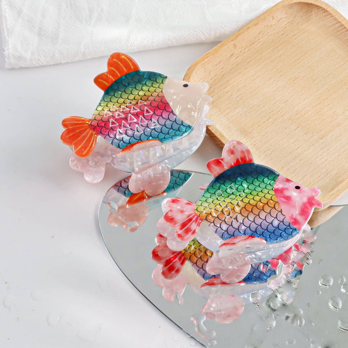 Cwaha1397_Cartoon Fish Hair Claw Clip
