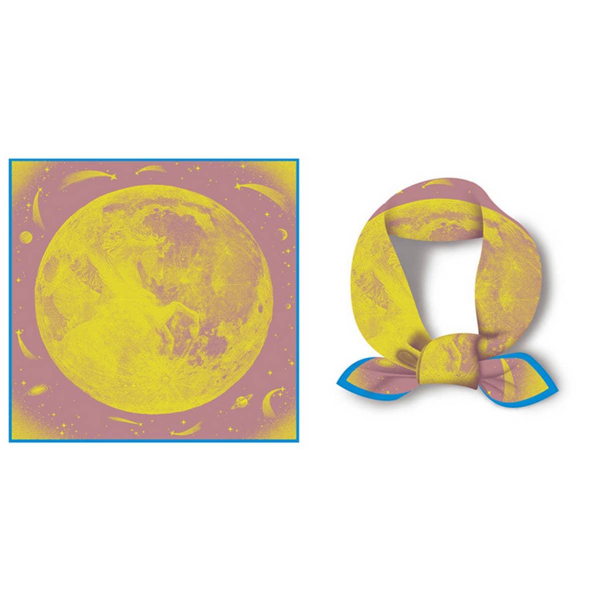 Travel Scarf Versatile Starry Sky Printed Shawl_Cwasc0653