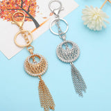 ALLOY CHAIN TASSEL KEYCHAIN PENDANT_CWAJE0959