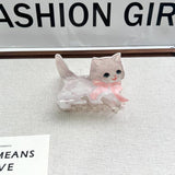 GARFIELD DOG ACRYLIC CLAW CLIP FOR GIRLS_CWAHA5767