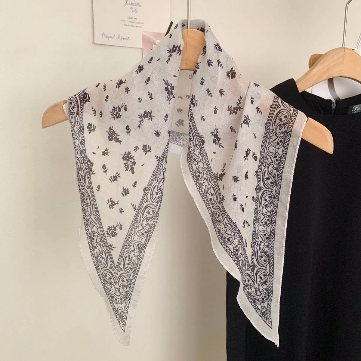 Paisley Scarf Bandana Headband Waist Belt Wrap_Cwasc03021