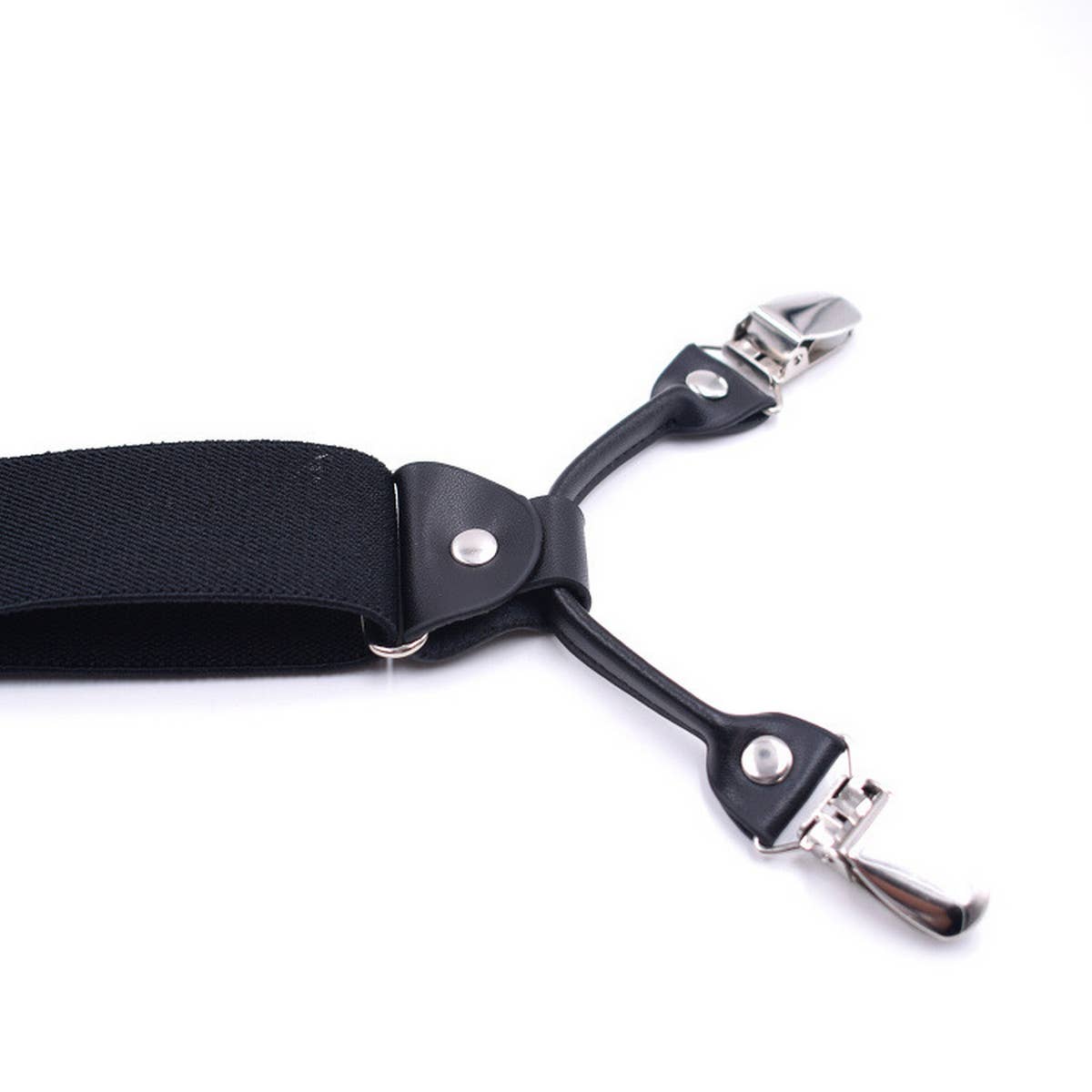 CASUAL JACQUARD 4 CLIP SUSPENDERS_CWMM1114