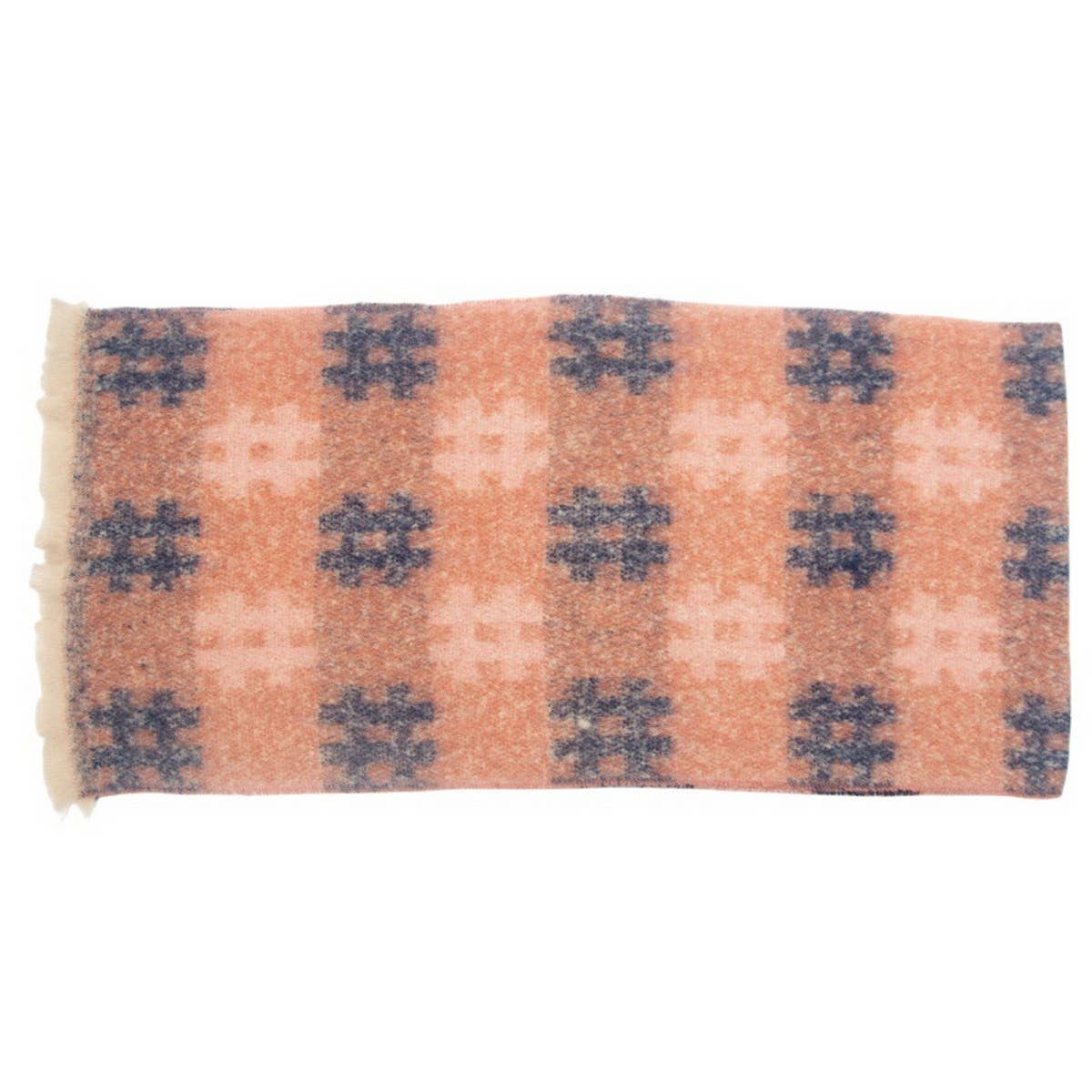 CIRCLE YARN JACQUARD SCARF UNISEX WINTER WRAP_CWASC0879