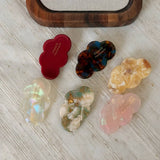 Acetate Cloud Hair Clip Simple Duckbill Design_Cwaha08003