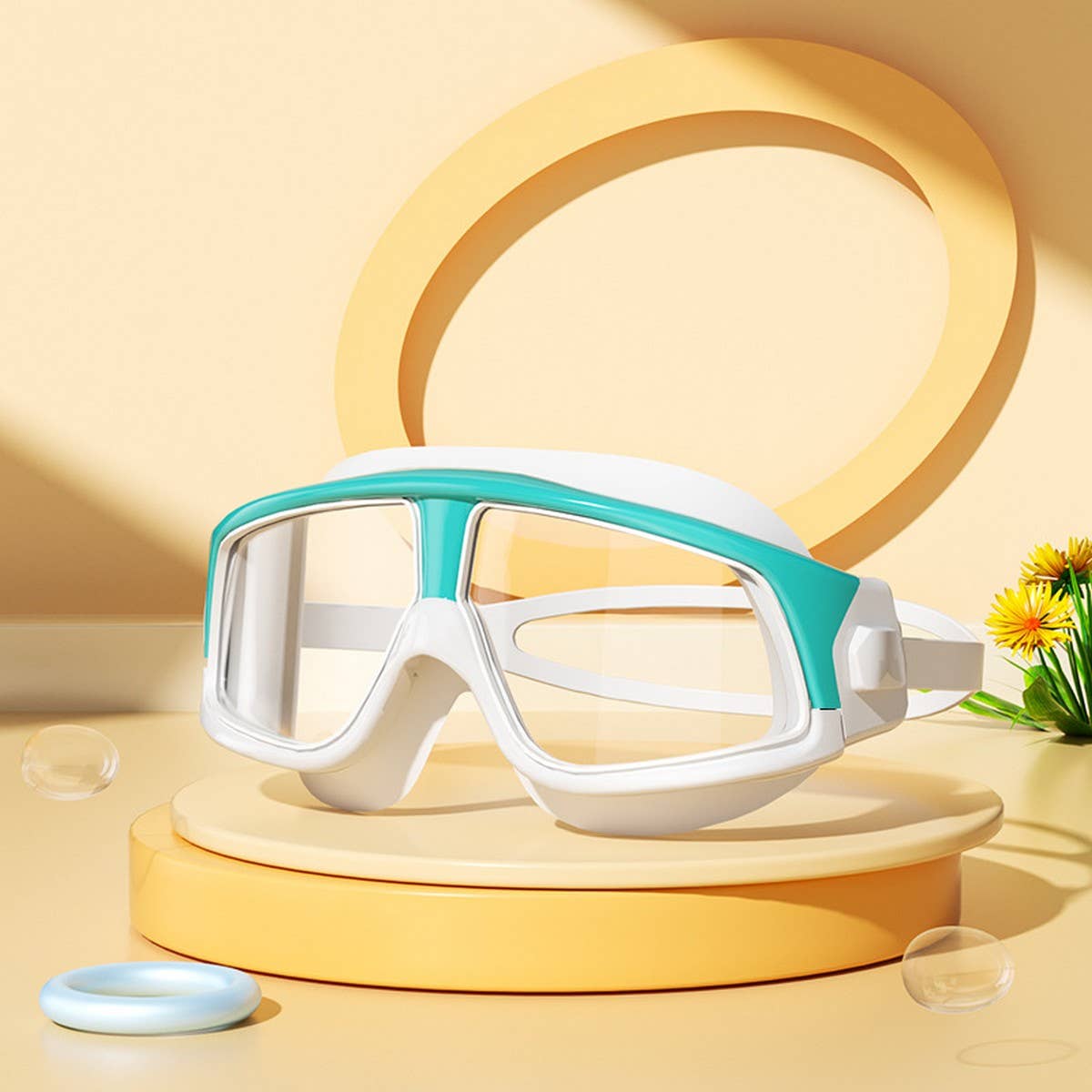 ADULT HD ANTI FOG PRESCRIPTION SWIM GOGGLES_CWMM6631