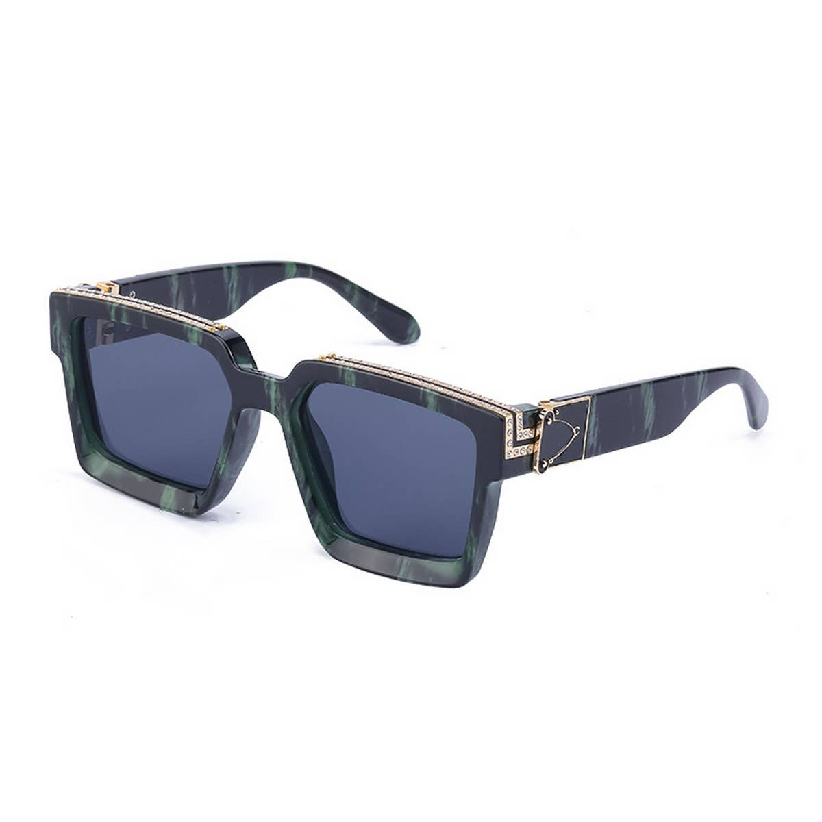 LARGE SQUARE FRAME SUNGLASSES WITH DIAMONDS_CWASG0662