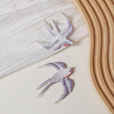 3D DRAGONFLY SWALLOW EMBROIDERED PATCH FOR REPAIR_CWMM5928