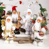 12 INCH STANDING SANTA CLAUS DECORATIVE FIGURE_CWMM2767