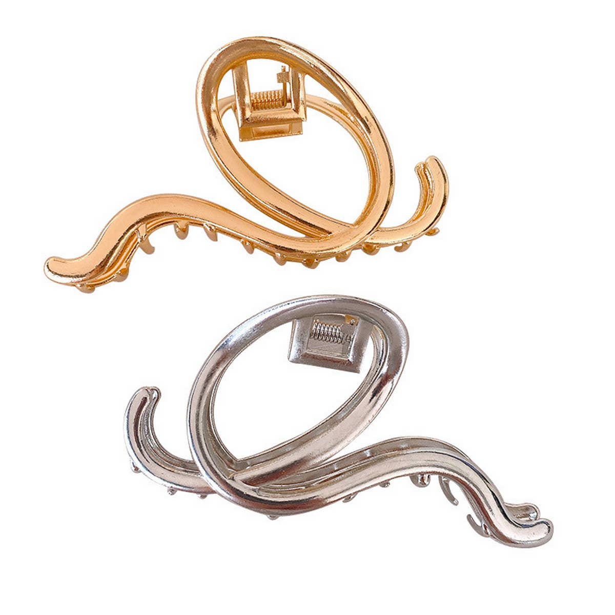 SIMPLE IRREGULAR METAL HAIRPIN_CWAHA2340