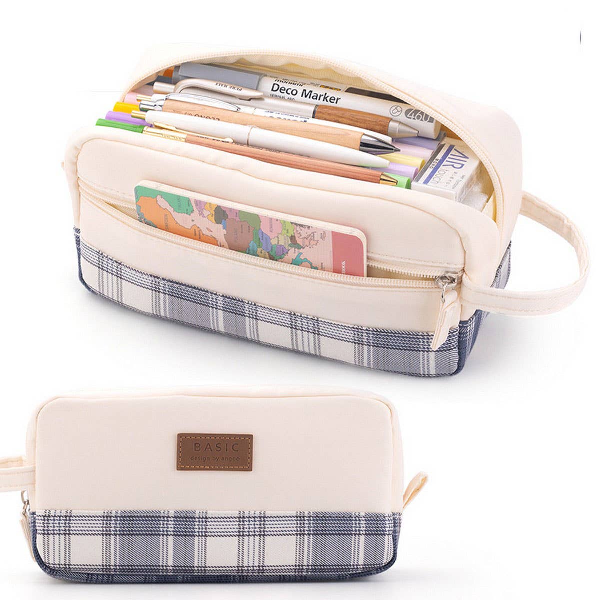 LARGE SQUARE MULTI LAYER PENCIL CASE_CWMM1978