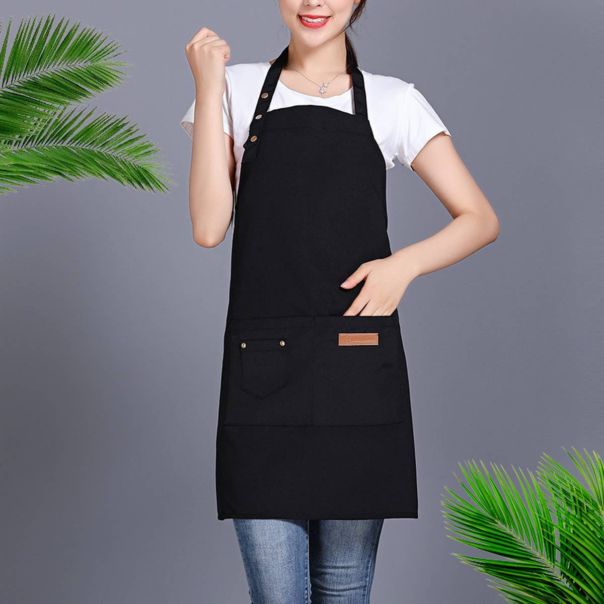 Cwmm1831_Canvas House Apron Work Apron