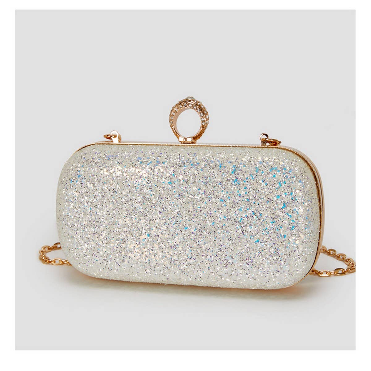 FASHIONABLE LADY EVENING BAG SHINY CLUTCH BAG_CWAB3243