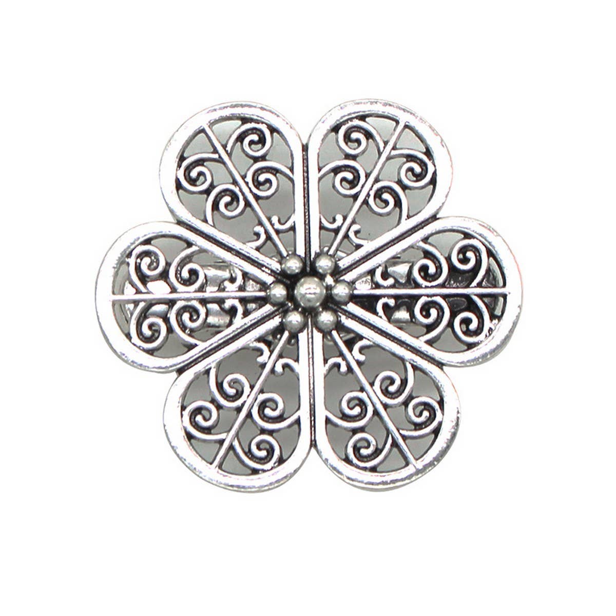 NEW COLLAR CLIP RETRO FLOWER CARDIGAN SHAWL CLIP_CWMM2203