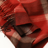 PLAID CASHMERE SCARF UNISEX WARM WINTER WRAP_CWASC2706
