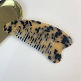 ACETATE ANTI STATIC COMB WITH FINE TEETH HEART_CWMM6437