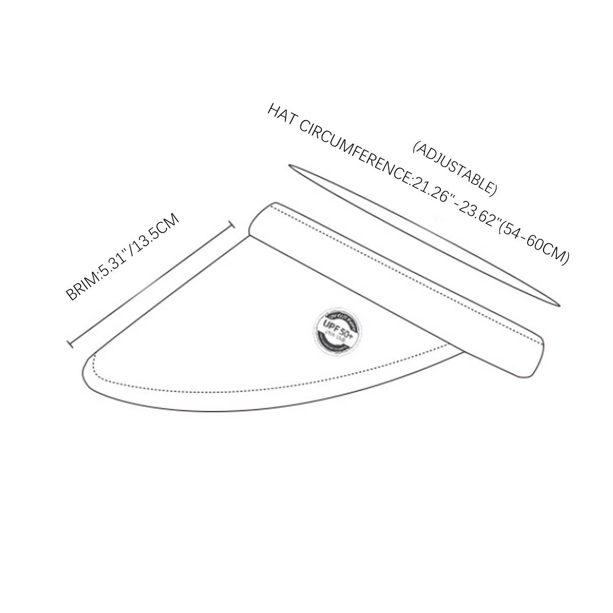 Uv Protected Foldable Visor_Cwah1353