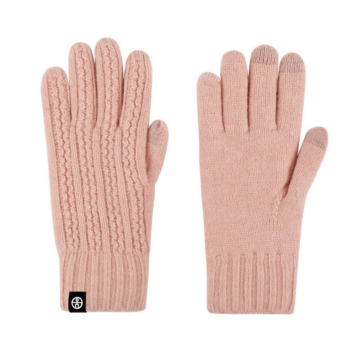 OUTDOOR COLD PROOF SOLID COLOR KNITTED GLOVES_CWAG0396