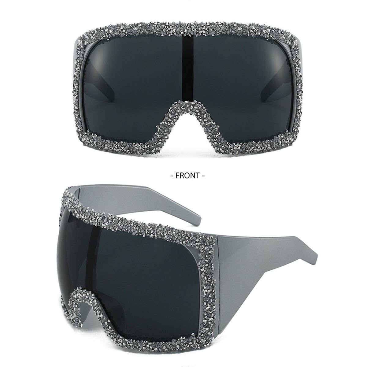 LARGE FRAME MASK LUXURY RHINESTONE SUNGLASSES_CWASG0858