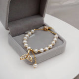 FRESHWATER PEARL SIMPLE VINTAGE BRACELET_CWAJE1683