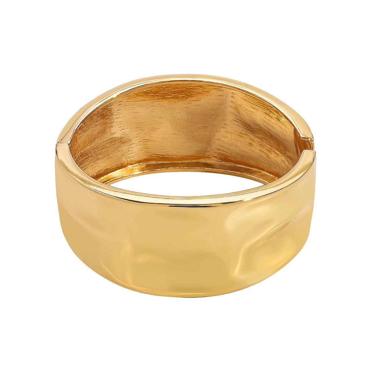 NEW METAL GEOMETRIC SMOOTH SPRING BRACELET_CWMM3104