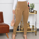 Womens High-Waisted Slim-Fit Casual Sweatpants