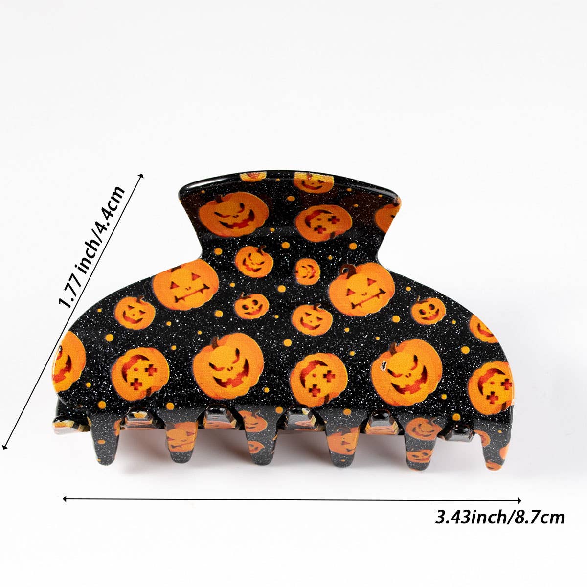 HALLOWEEN MAGIC HAT HAIR CLAW BAT PUMPKIN GHOST_CWAHA1448