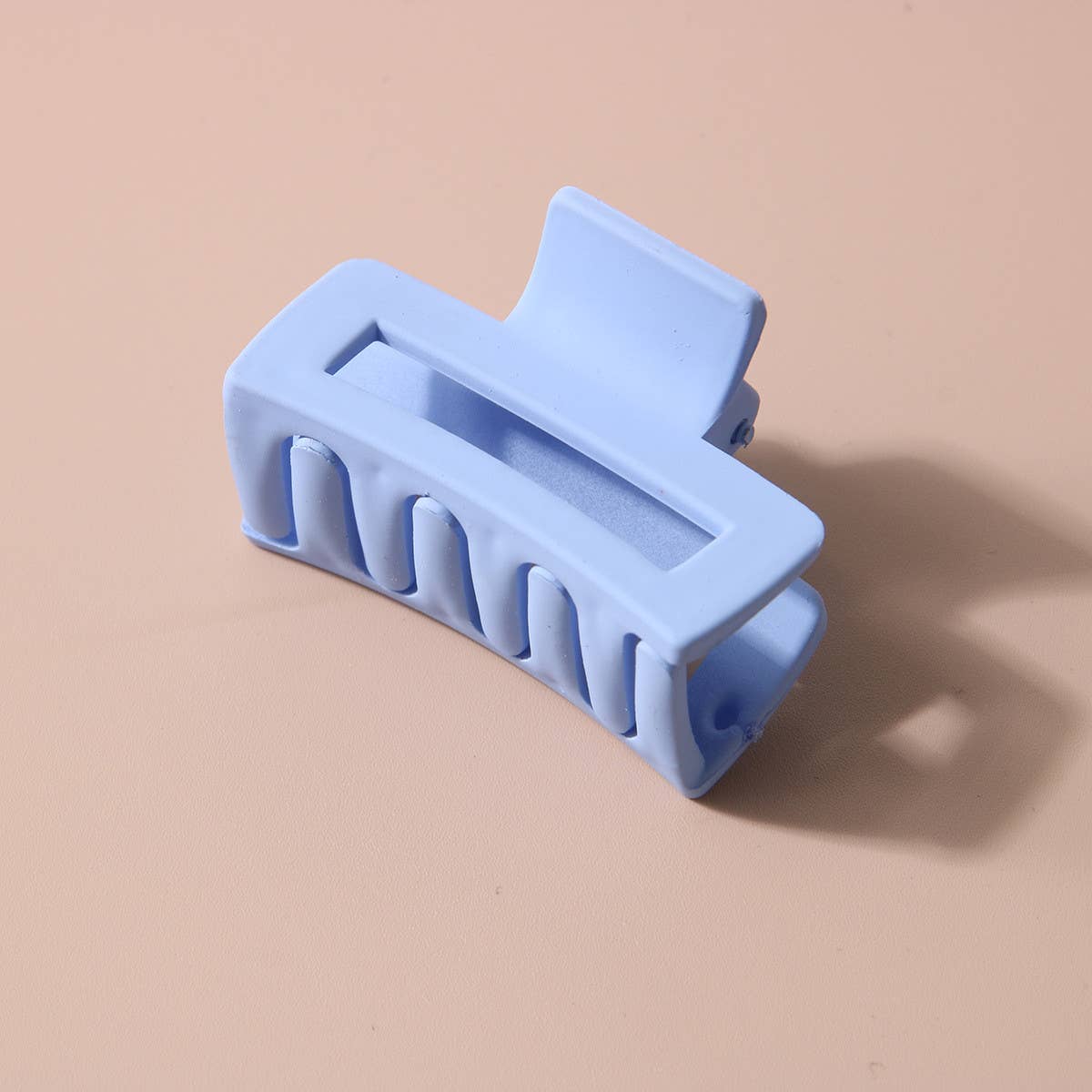 CANDY COLOR MINI RECTANGLE HAIR CLAW CUTE CLIP_CWAHA1041