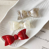 Sweet Bow Acetate Hair Clip ? Double-Layer Side_Cwaha07201