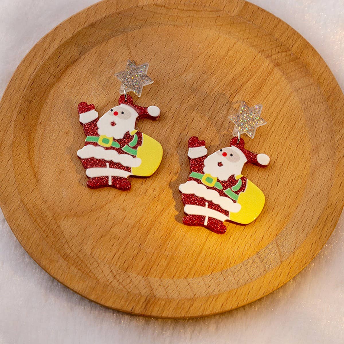 CHRISTMAS SIMPLE AND VERSATILE CARTOON EARRINGS_CWAJE1833